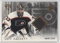 Authentic Game-Worn Jersey - Jeff Hackett #/155