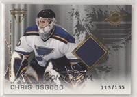 Authentic Game-Worn Jersey - Chris Osgood #/155