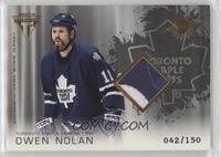 Authentic Game-Worn Jersey - Owen Nolan #/150