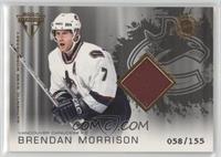 Authentic Game-Worn Jersey - Brendan Morrison #/155