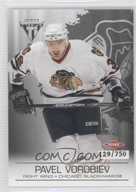 2003-04 Pacific Private Stock Titanium - [Base] - Retail #109 - Pavel Vorobiev /750