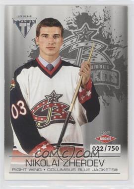 2003-04 Pacific Private Stock Titanium - [Base] - Retail #114 - Nikolai Zherdev /750