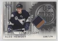 Authentic Game-Worn Jersey - Ales Hemsky #/170