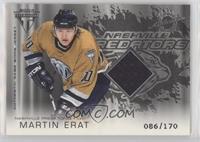 Authentic Game-Worn Jersey - Martin Erat #/170