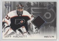 Authentic Game-Worn Jersey - Jeff Hackett #/170