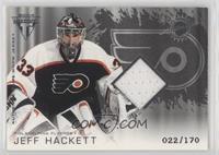 Authentic Game-Worn Jersey - Jeff Hackett [EX to NM] #/170