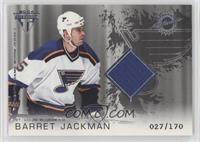 Authentic Game-Worn Jersey - Barret Jackman [EX to NM] #/170