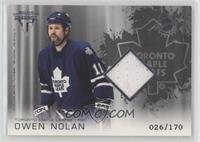 Authentic Game-Worn Jersey - Owen Nolan #/170