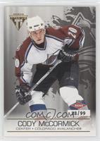 Cody McCormick #/99