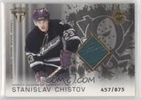 Authentic Game-Worn Jersey - Stanislav Chistov [Poor to Fair] #/875
