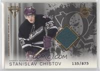 Authentic Game-Worn Jersey - Stanislav Chistov #/875