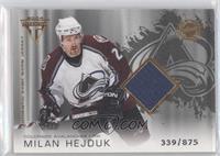 Authentic Game-Worn Jersey - Milan Hejduk #/875