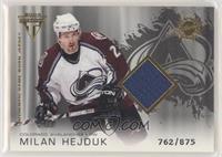 Authentic Game-Worn Jersey - Milan Hejduk #/875