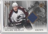 Authentic Game-Worn Jersey - Milan Hejduk #/875