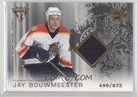 Authentic Game-Worn Jersey - Jay Bouwmeester #/875