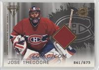 Authentic Game-Worn Jersey - Jose Theodore #/875