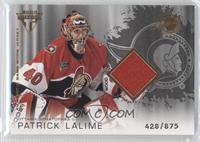 Authentic Game-Worn Jersey - Patrick Lalime #/875