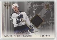 Authentic Game-Worn Jersey - Martin St. Louis #/640