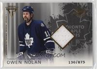 Authentic Game-Worn Jersey - Owen Nolan #/875