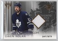 Authentic Game-Worn Jersey - Owen Nolan #/875