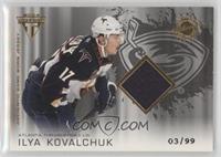 Authentic Game-Worn Jersey - Ilya Kovalchuk #/99