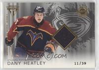 Authentic Game-Worn Jersey - Dany Heatley #/39