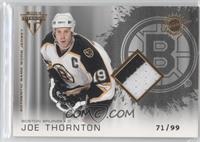 Authentic Game-Worn Jersey - Joe Thornton #/99