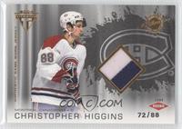 Authentic Game-Worn Jersey - Chris Higgins #/88