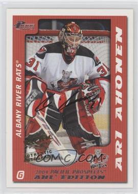 2003-04 Pacific Prospects AHL Edition - [Base] - Autographs #1 - Ari Ahonen /500