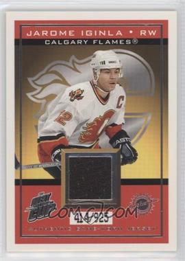 2003-04 Pacific Quest for the Cup - Authentic Game-Worn Jerseys #3 - Jarome Iginla /925