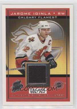 2003-04 Pacific Quest for the Cup - Authentic Game-Worn Jerseys #3 - Jarome Iginla /925