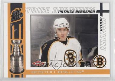2003-04 Pacific Quest for the Cup - [Base] #102 - Patrice Bergeron /950