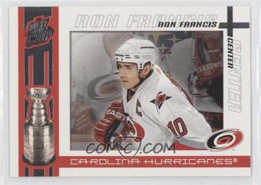 2003-04 Pacific Quest for the Cup - [Base] #18 - Ron Francis