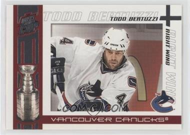 2003-04 Pacific Quest for the Cup - [Base] #97 - Todd Bertuzzi