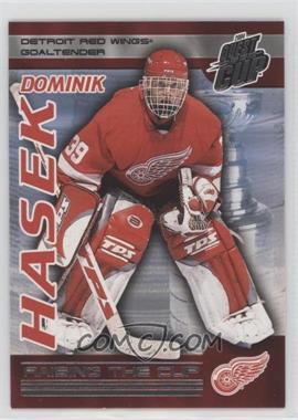 2003-04 Pacific Quest for the Cup - Raising the Cup #7 - Dominik Hasek