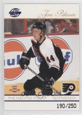 2003-04 Pacific Supreme - [Base] - Blue #131 - Joni Pitkanen /250