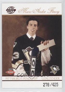 2003-04 Pacific Supreme - [Base] - Red #133 - Marc-Andre Fleury /425