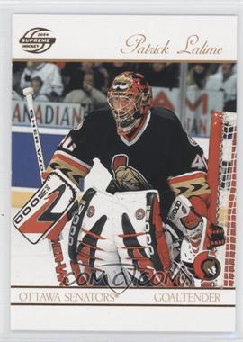 2003-04 Pacific Supreme - [Base] #71 - Patrick Lalime