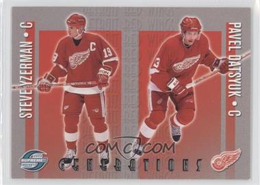 2003-04 Pacific Supreme - Generations #4 - Steve Yzerman, Pavel Datsyuk