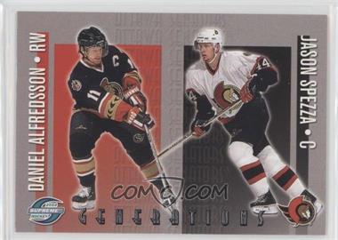 2003-04 Pacific Supreme - Generations #6 - Daniel Alfredsson, Jason Spezza