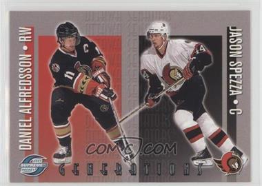 2003-04 Pacific Supreme - Generations #6 - Daniel Alfredsson, Jason Spezza