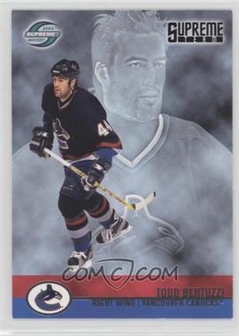 2003-04 Pacific Supreme - Supreme Team #8 - Todd Bertuzzi