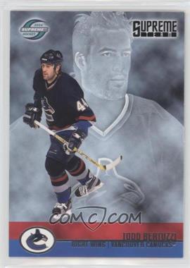 2003-04 Pacific Supreme - Supreme Team #8 - Todd Bertuzzi