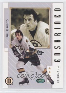 2003-04 Parkhurst Original Six Boston Bruins - [Base] - SportsFest Chicago #83 - Enshrined - Phil Esposito /10