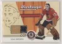 Vintage Game-Used Stick - Tony Esposito