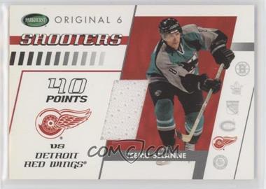 2003-04 Parkhurst Original Six Detroit Red Wings - Memorabilia #DM-47 - Shooters - Teemu Selanne