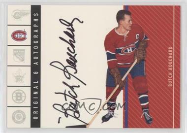 2003-04 Parkhurst Original Six Montreal Canadiens - Autographs #OS-BB - Butch Bouchard