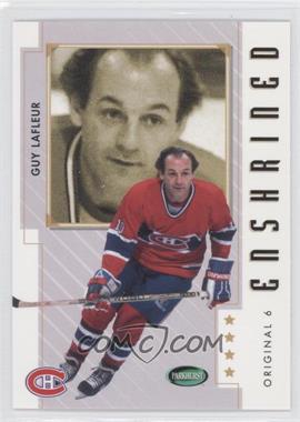2003-04 Parkhurst Original Six Montreal Canadiens - [Base] #88 - Enshrined - Guy Lafleur