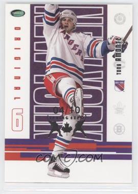 2003-04 Parkhurst Original Six New York Rangers - [Base] - Spring Expo #33 - Tony Amonte /10