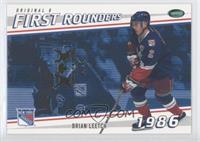 First Rounders - Brian Leetch [Noted] #/1